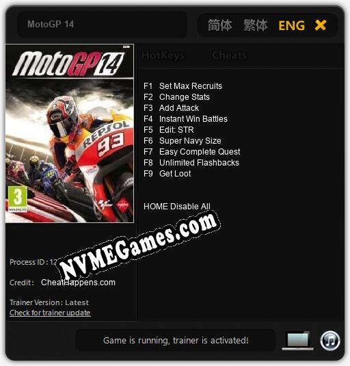 MotoGP 14: Treinador (V1.0.24)