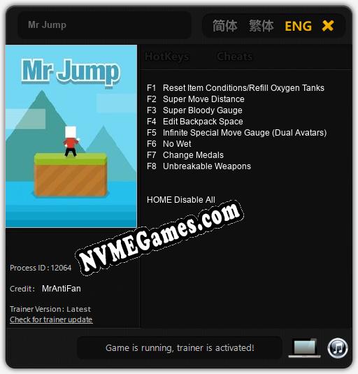 Mr Jump: Treinador (V1.0.73)