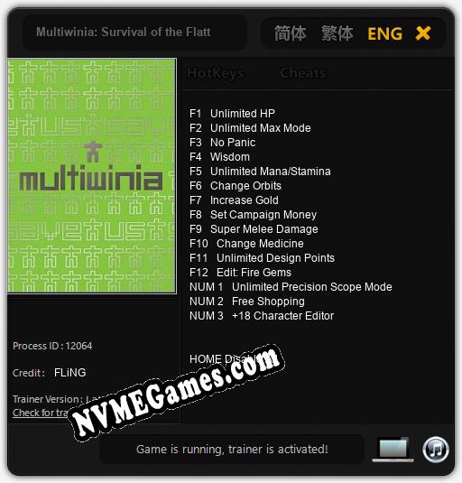 Multiwinia: Survival of the Flattest: Cheats, Trainer +15 [FLiNG]