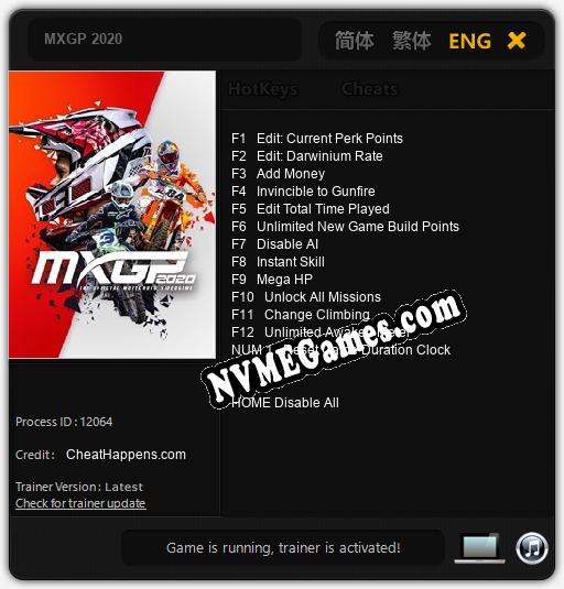 MXGP 2020: Trainer +13 [v1.6]