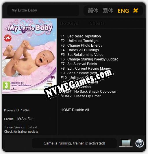 My Little Baby: Trainer +14 [v1.4]