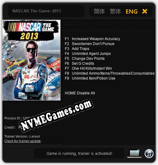 NASCAR The Game: 2013: Treinador (V1.0.74)