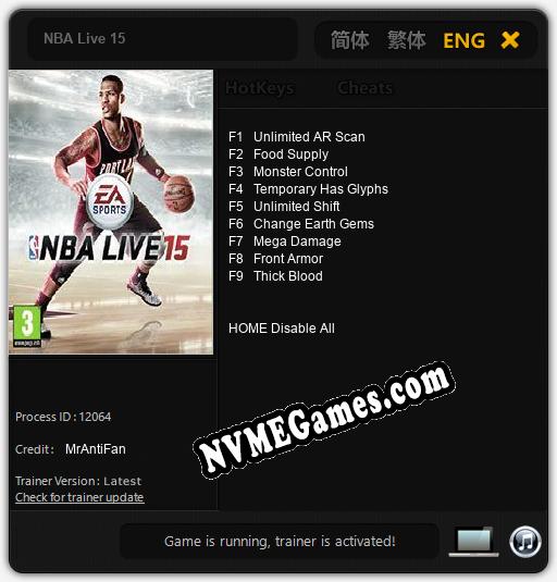 NBA Live 15: Treinador (V1.0.70)