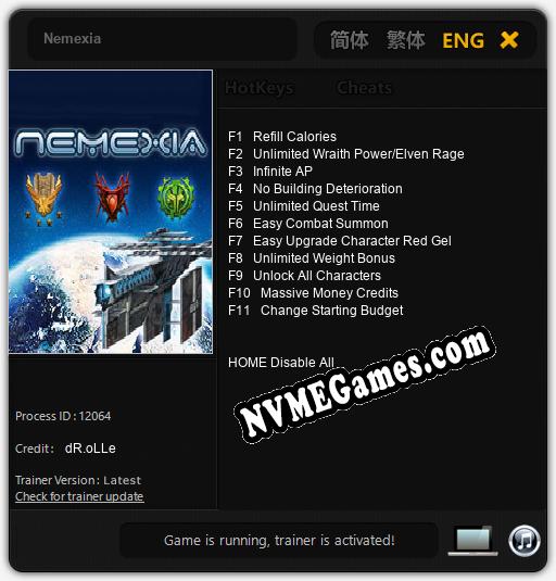 Nemexia: Treinador (V1.0.35)