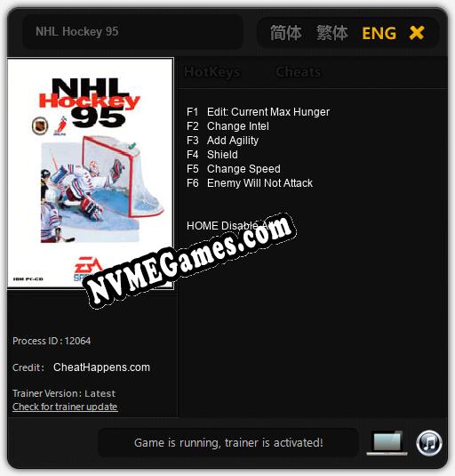 NHL Hockey 95: Treinador (V1.0.5)