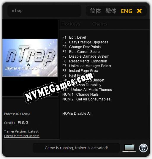 nTrap: Trainer +14 [v1.6]