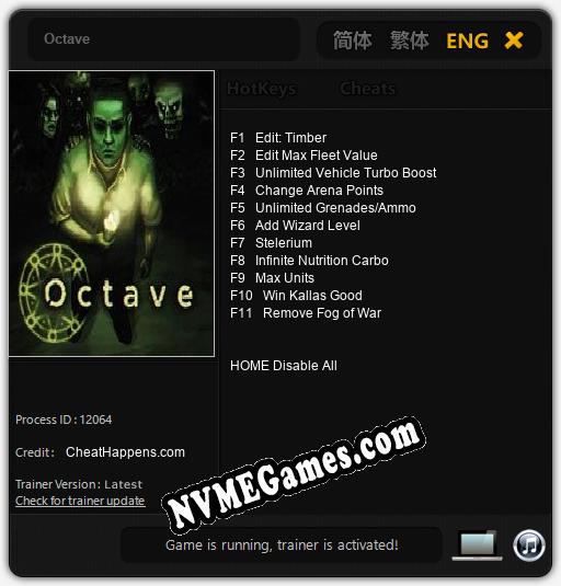 Octave: Treinador (V1.0.26)