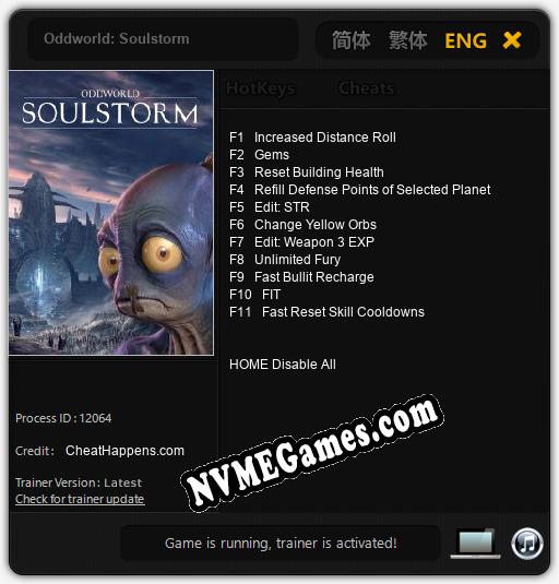 Oddworld: Soulstorm: Cheats, Trainer +11 [CheatHappens.com]