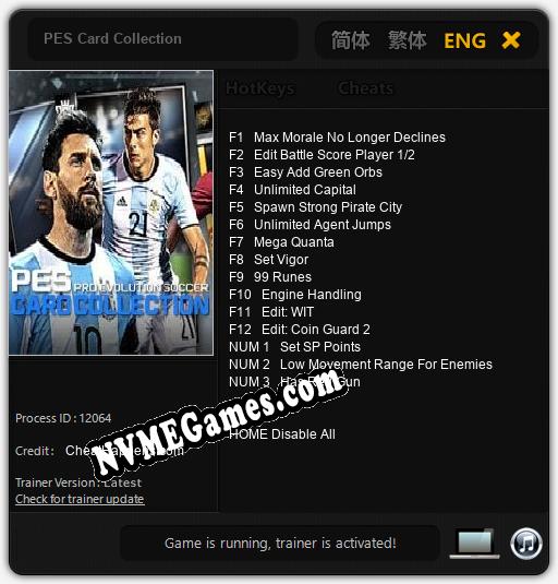 PES Card Collection: Treinador (V1.0.30)