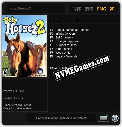 Treinador liberado para Petz: Horsez 2 [v1.0.7]
