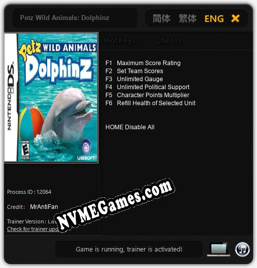 Petz Wild Animals: Dolphinz: Treinador (V1.0.71)