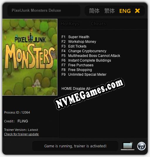 PixelJunk Monsters Deluxe: Cheats, Trainer +9 [FLiNG]