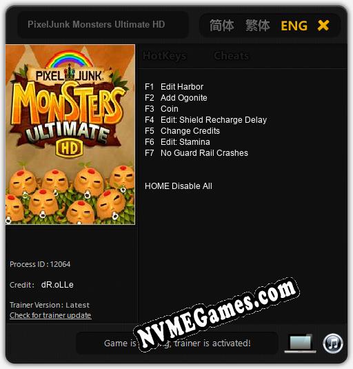 PixelJunk Monsters Ultimate HD: Trainer +7 [v1.5]