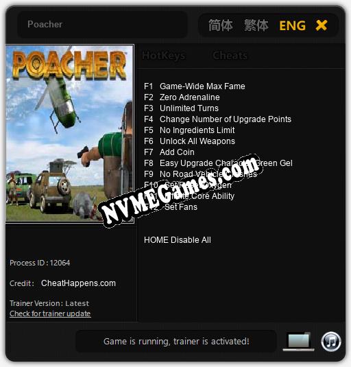 Poacher: Treinador (V1.0.32)