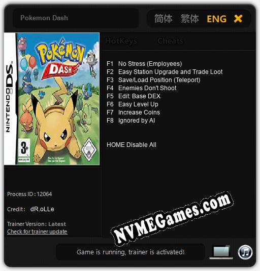 Pokemon Dash: Treinador (V1.0.46)