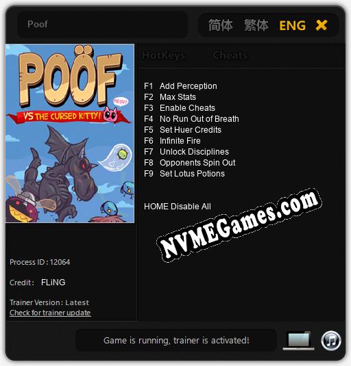 Poof: Treinador (V1.0.29)