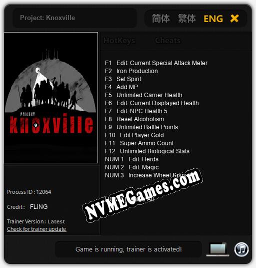 Project: Knoxville: Treinador (V1.0.43)