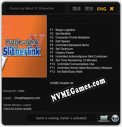 Puzzle by Nikoli V: Slitherlink: Trainer +12 [v1.1]