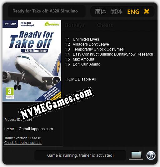 Ready for Take off: A320 Simulator: Trainer +6 [v1.5]