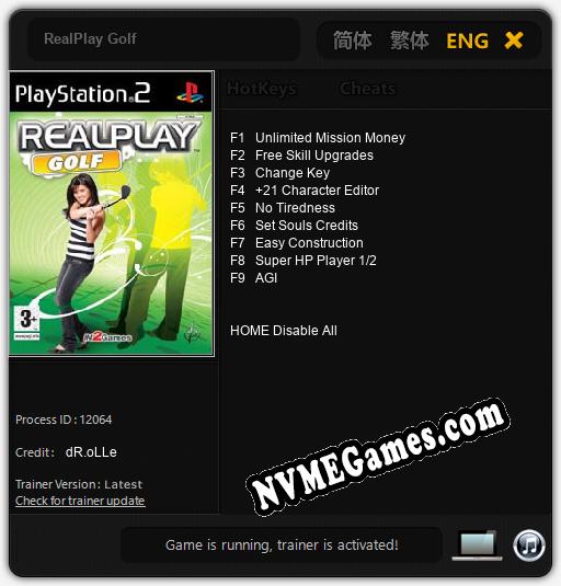 RealPlay Golf: Treinador (V1.0.56)