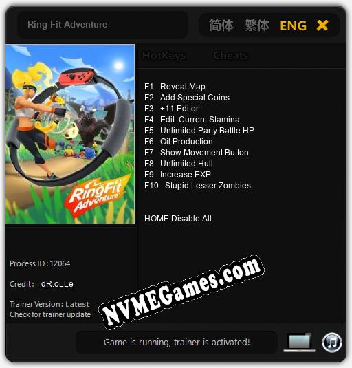 Ring Fit Adventure: Treinador (V1.0.36)