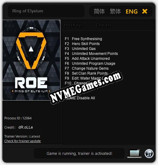 Ring of Elysium: Cheats, Trainer +10 [dR.oLLe]