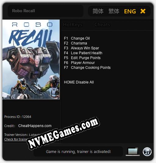 Robo Recall: Trainer +7 [v1.8]