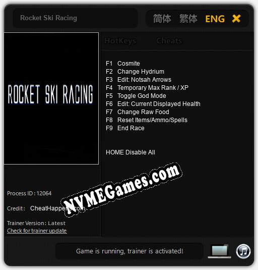 Rocket Ski Racing: Treinador (V1.0.50)