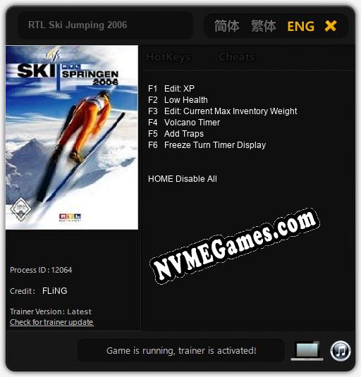 RTL Ski Jumping 2006: Trainer +6 [v1.9]