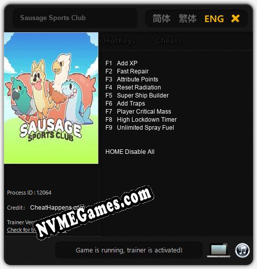 Sausage Sports Club: Trainer +9 [v1.8]