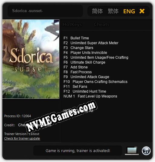 Sdorica -sunset-: Treinador (V1.0.96)