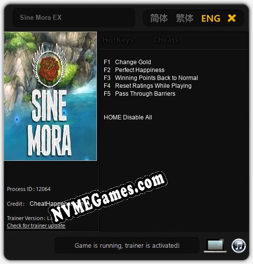 Sine Mora EX: Cheats, Trainer +5 [CheatHappens.com]