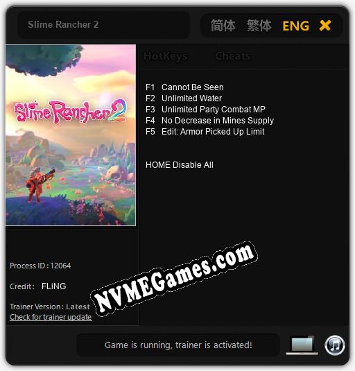 Slime Rancher 2: Treinador (V1.0.76)