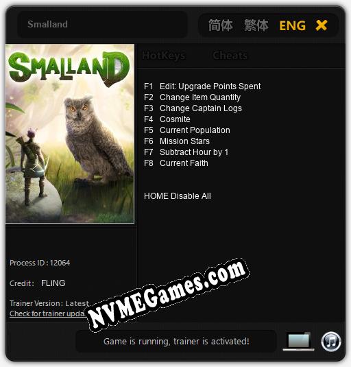 Smalland: Cheats, Trainer +8 [FLiNG]