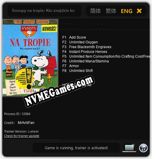 Treinador liberado para Snoopy na tropie: Kto znajdzie kocyk? [v1.0.2]