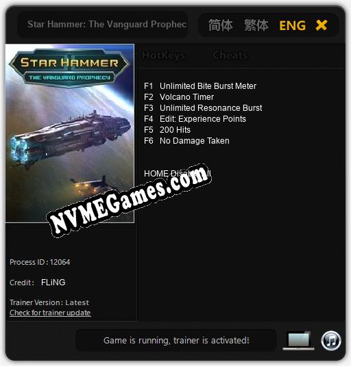 Star Hammer: The Vanguard Prophecy: Cheats, Trainer +6 [FLiNG]