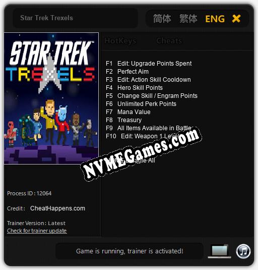 Star Trek Trexels: Treinador (V1.0.29)