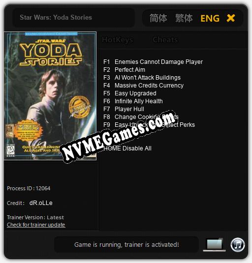 Star Wars: Yoda Stories: Treinador (V1.0.27)