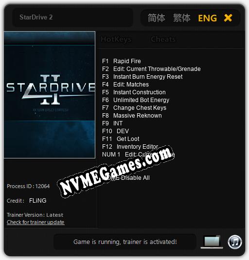 StarDrive 2: Trainer +13 [v1.9]