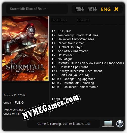 Stormfall: Rise of Balur: Cheats, Trainer +15 [FLiNG]