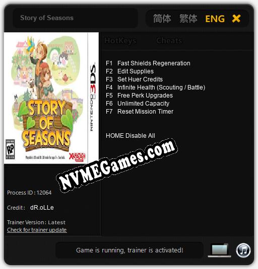 Story of Seasons: Treinador (V1.0.26)