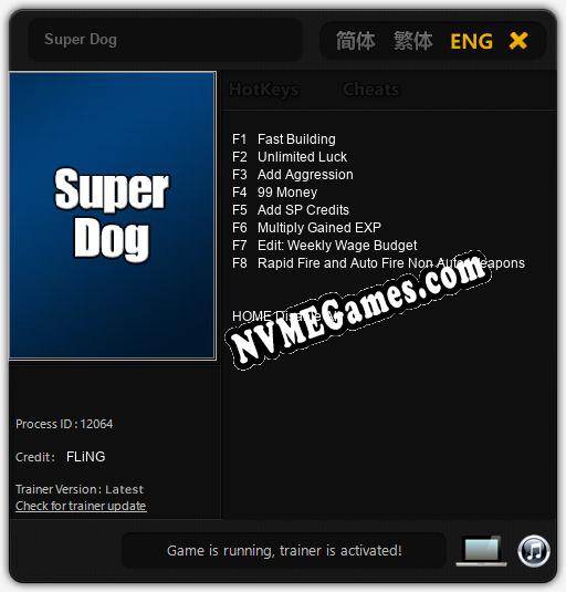 Super Dog: Treinador (V1.0.69)