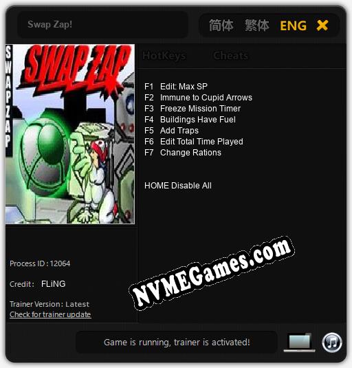 Swap Zap!: Trainer +7 [v1.5]