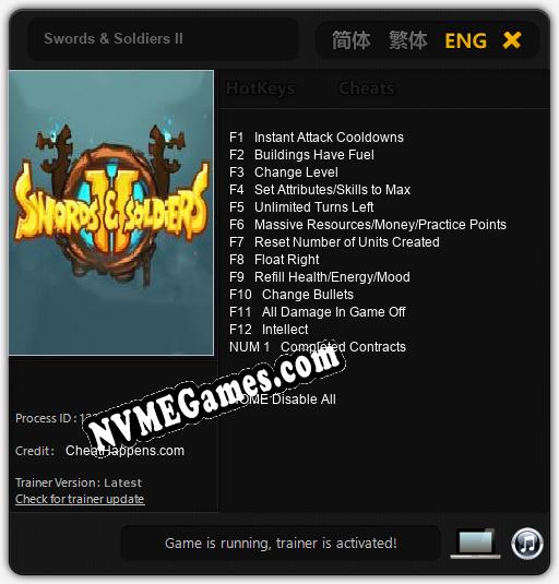 Swords & Soldiers II: Cheats, Trainer +13 [CheatHappens.com]