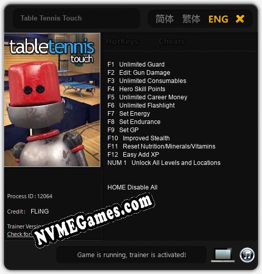 Table Tennis Touch: Treinador (V1.0.43)