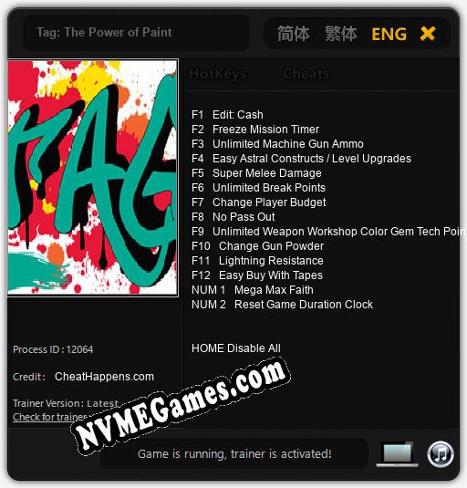 Tag: The Power of Paint: Trainer +14 [v1.3]