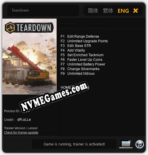 Teardown: Treinador (V1.0.88)