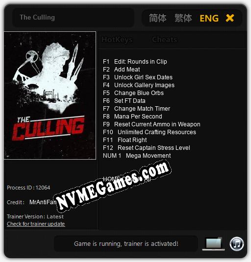 The Culling: Cheats, Trainer +13 [MrAntiFan]