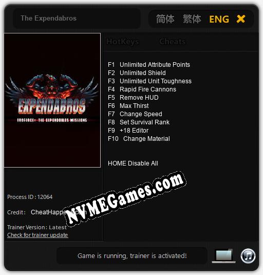 The Expendabros: Treinador (V1.0.91)