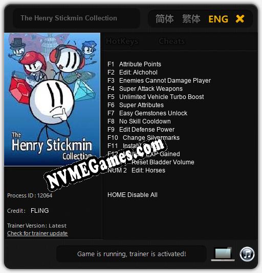 The Henry Stickmin Collection: Treinador (V1.0.21)